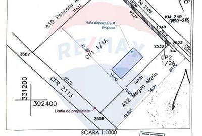 Teren intravilan de 10,763mp in Brade?ti - 2