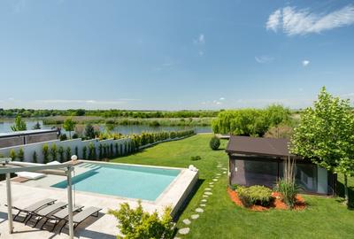 Vila individuala cu piscina si deschidere la lac - Izvorani, zona exclusivista