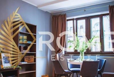 Apartament cu 3 camere semidecomandat, mobilat în Central