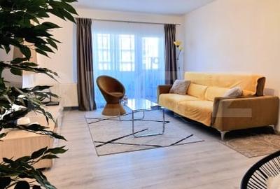 Apartament cu 2 camere semidecomandat, mobilat în Florești - 1