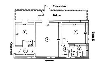 Spațiu comercial, de 54 mp, în Central
