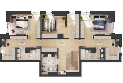 Duplex tip penthouse Moghioros Residence 5 camere - 2