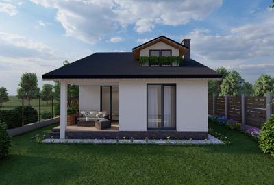 Teren Balotesti Nord Bucharest lot 440 mp cu proiect casa P+M - 4