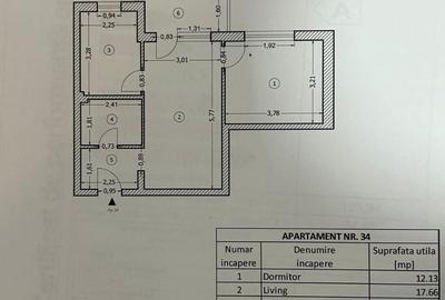 Apartament cu 2 camere semidecomandat în Sălaj - 3