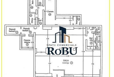 Spațiu comercial, de 206 mp, în Gemenii - 4