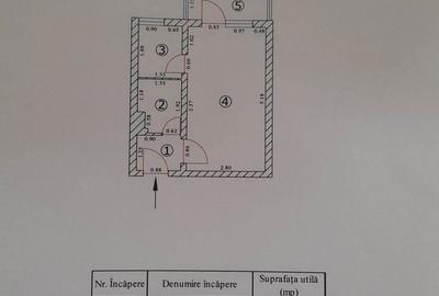 Garsonieră semidecomandată în Florilor - 5
