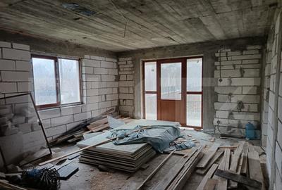 Casa 4 camere, nefinalizata interior, Gura Vitioarei-Faget. - 7