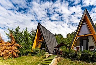 Vila turistica cu 8 camere + casute A-frame, teren 5575 mp Calimanesti, VL - 11