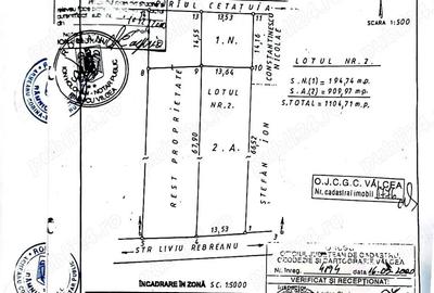 Teren de 1104 mp, în Nord - 1