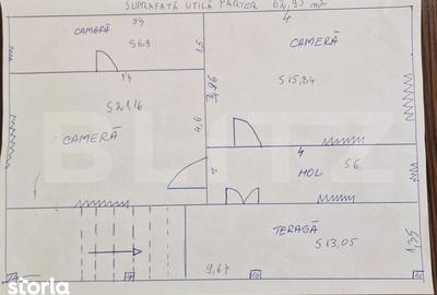Casă cu 4 camere cu Teren 1360 Mp în Așchileu - 11
