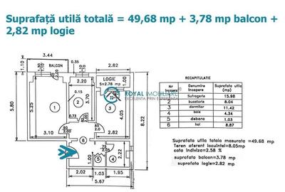 Royal Imobiliare - Vanzare apartament 2 camere zona Repulicii - 13