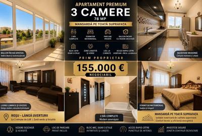Apartament cu 3 camere decomandat în Central - 3