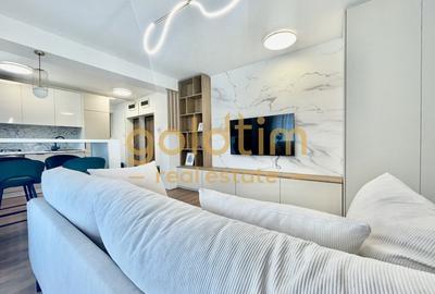 Apartament cu 2 camere semidecomandat, mobilat în Pipera