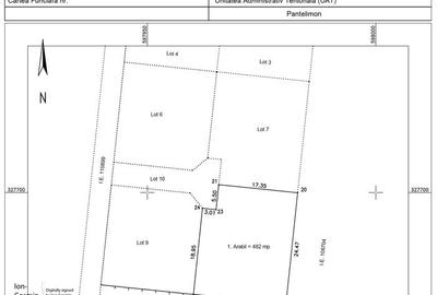 Vand Teren intravilan in orasul Pantelimon langa lac | 482mp + 72mp drum privat - 5