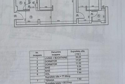 Apartament cu 3 camere semidecomandat, mobilat în Berceni - 15