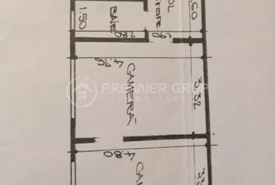 Etaj 2! Apartament 2 camere 47mp cu CT și balcon, Tudor Vladimirescu - 9