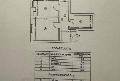 Apartament cu 2 camere decomandat în Valea Lupului - 1