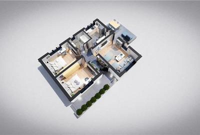 Casă cu 3 camere cu Teren 400 Mp în Miroslava - 18