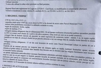 Teren de 4949 mp, în Vest - 4