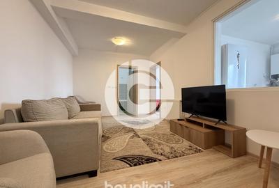 Apartament cu 2 camere semidecomandat, mobilat în Calea Poplăcii