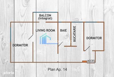 Apartament cu 3 camere semidecomandat în Girocului - 17
