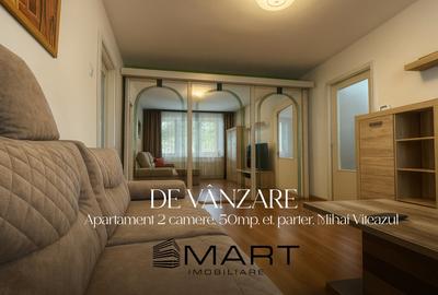 Apartament cu 2 camere semidecomandat, mobilat în Mihai Viteazul