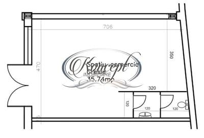 Spațiu comercial, de 36 mp, în Mărăști - 2