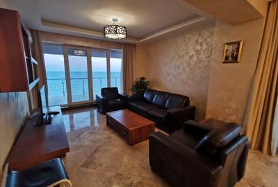 Vedere frontala la mare inchiriere 2 cam lux, terasa, loc de parcare termen lung - 9