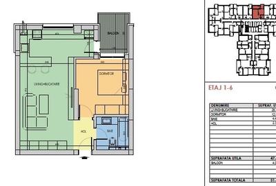 Apartament cu 2 camere decomandat în Berceni - 4