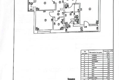 Cartier Mazepa 1, Apartament 3 camere decomandate, 2 balcoane, 2 băi, et 8 din 1 - 1