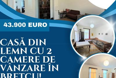 Casă individuală cu 2 camere cu Teren 252 Mp în Brețcu - 1