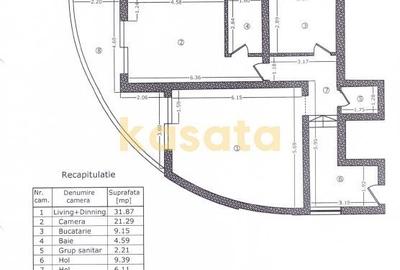 Apartament cu 2 camere semidecomandat în Herăstrău - 18