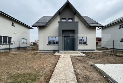 Casa semi-finisata P + M, 110 mp utili, teren 339 mp, Piel - 18