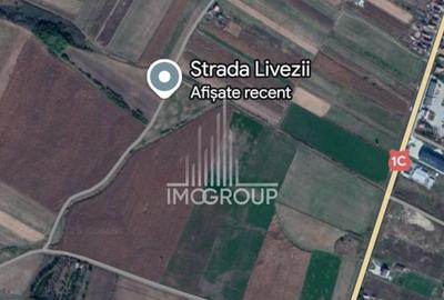Teren intravilan 2500mp, front 27ml, cu C.U.,  Iclod, zona strazii Livezii. - 2