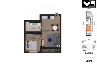 Apartament cu 2 camere decomandat în Central - 11