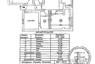 Apartament cu 3 camere decomandat, mobilat în Bucureștii Noi - 17