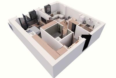 Apartament cu 2 camere în Ultracentral - 3