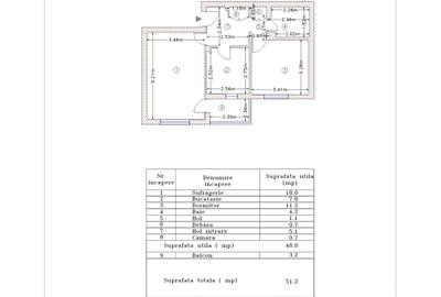 Apartament cu 2 camere decomandat, mobilat în Crângași - 4