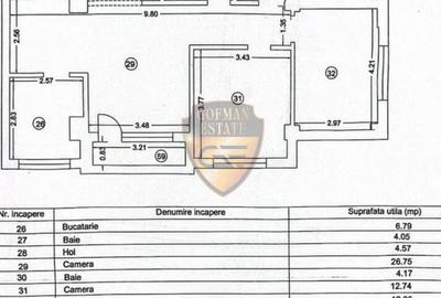 Apartament cu 4 camere decomandat, mobilat în Tomis Nord - 14
