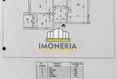 Apartament cu 2 camere decomandat, mobilat în Ozana - 6