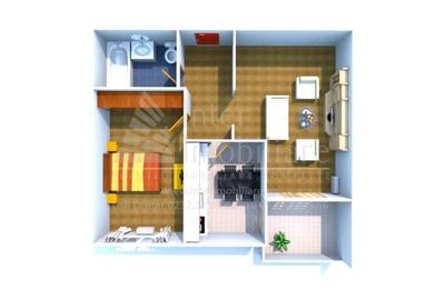 Apartament cu 2 camere decomandat în Nicolina - 1