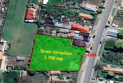 Teren intravilan 2.700 mp | Front 33 ml DN6 | Nanov - Alexandria