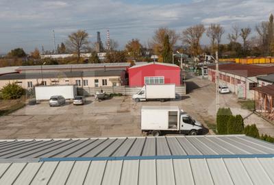 Hale, spatiu productie si depozitare 3187 mp si teren 9141 mp. - 3