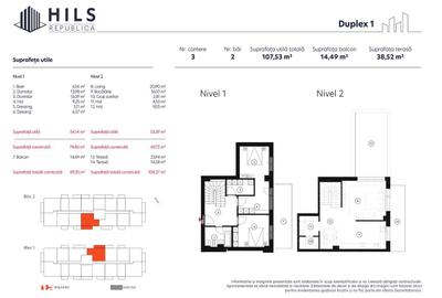 Apartament cu 3 camere în Titan