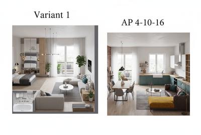 Apartament cu 2 camere decomandat în Exterior Nord - 3