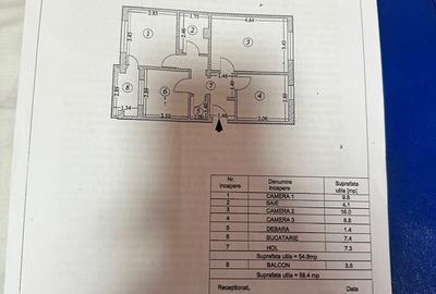 Proprietar apartament 3 camere Est, Navodari, Constanta
