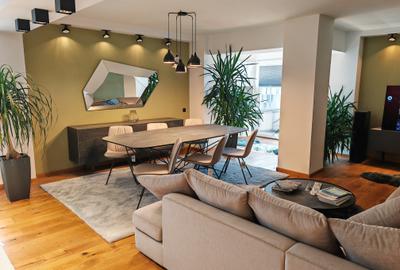 Apartament 4 camere modificat, mobilat si utilat lux zona AFI