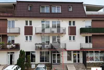 Spatiu Comercial 110 MP+lot 222 MP+2 locuri parcare New Resi
