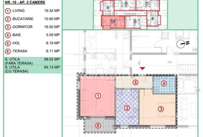 De vanzare apartament 2 camere Popesti-Leordeni - 2