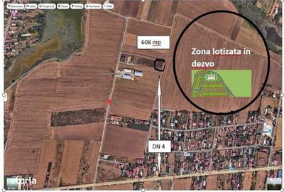 Teren de 608 mp, în Frumușani - 2